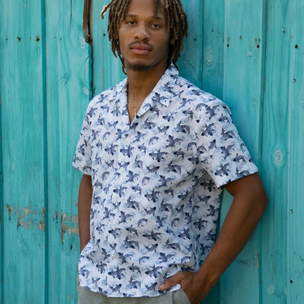 Koi Fish Hawaiian Shirt